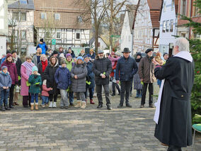 Feier des „Weihnachtsfriedens“ in Naumburg (© Karl-Franz Thiede)